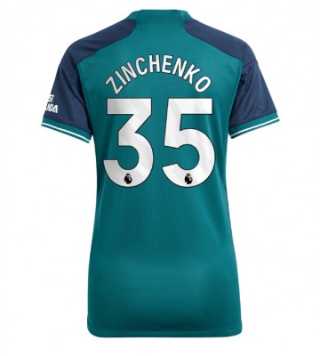 Arsenal Oleksandr Zinchenko #35 Tredje trøje Dame 2023-24 Kort ærmer